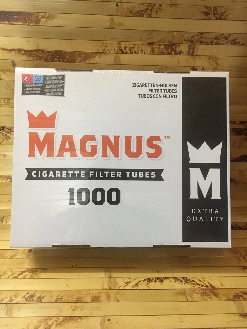 Гільзи для набивання цигарок Magnus 1000 шт. від компанії Smoke Mania UA - фото 1