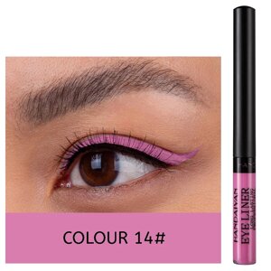 Кольорова водостійка підводка для очей HANDAIYAN Eyeliner Long Lasting Professional колір №14