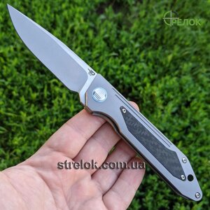 Ніж складаний bestech knife shinkansen grey (BT1803A)