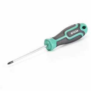 Викрутка хрестова MASTERTOOL TORX РН1 * 100 мм ручка з TPR покриттям