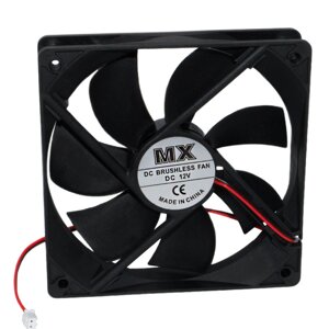 Вентилятор MX-8025 12V 2 дроти 80 x 80 x 25 mm, 0.2 A