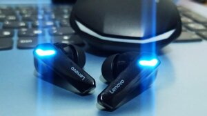 Бездротові навушники Lenovo ThinkPlus livePods GM2 Pro Bluetooth 5.3 ігровий чистий звук із мікрофоном HDдзик