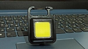 Мініліхтарик світлодіодний водонепроникний, світлодіодний лід ліхтарик акумуляторний портативний COB-матрицею