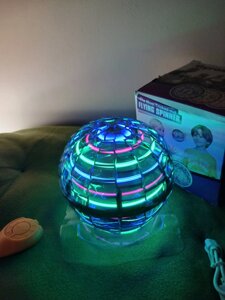 Літаюча куля, що світиться, бумеранг для дітей Flynova pro Gyrosphere, Літальна куля спінер