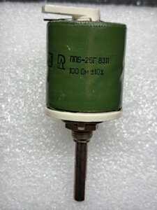 Резистор змінний ППБ-25Г 100 Om 5%