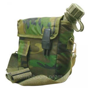 Фляга військова армійська тактична пляшка для води Німеччина з термо чохлом
