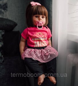 Лялька Реборн 55 см Міла силіконова NPK DOLL