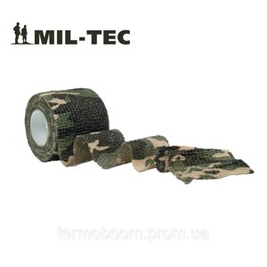 Маскувальна камуфляжна стрічка Mil-Tec самоклеюча для зброї маскувальний скотч