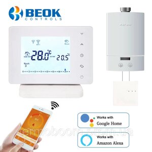 Програматор бездротовий з WI-FI для газового котла BEOK BOT X306RF WIFI