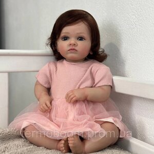 Реалістична лялька Реборн колекційна Олівія 60 см
