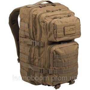 Рюкзак тактичний військовий Mil-Tec US Assault Pack coyote койот 20 літрів