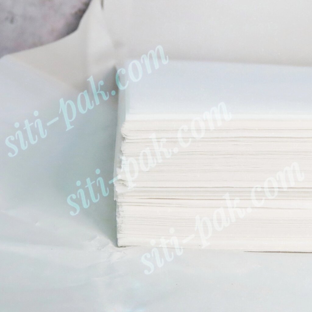 Крафт папір вологостійкий білий, 40г/м², 420*600мм, кг від компанії СІТІ-ПАК - фото 1