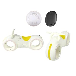 Біговел GS-0020 White/Yellow Bluetooth LED-подсветка кор. 1/