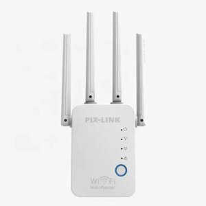 Ретрянслятор Wi-Fi PIX-LINK LV-WR16 білий, маршрутизатор, репітер, роутер