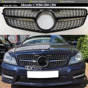 Решітка радіатора для Mercedes-Benz C - Class W 204 2007 - 2014