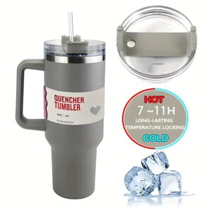 Термочашка термос аналог Stanley Quencher H2.0 Tumbler із нержавіючої сталі 1,18 л