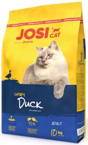 Корм для котів JosiCat Crispy Duck (ЙозіКет Кріспі Дак (Качка 10 кг