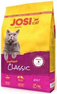 Корм для котів JosiCat Sterilised Classic (ЙозіКет Стерелайзд Клессік) 10 кг