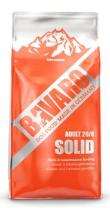 Корм для собак BAVARO Solid 20/8 (Баваро Солід) 18 кг