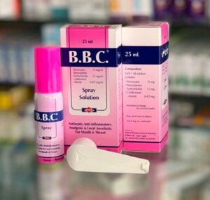BBC спрей від болю в горлі Єгипет