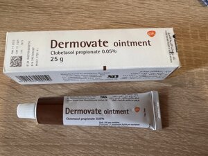 Dermovate ointment дермовейт крем єкзема та псоріаз Єгипет