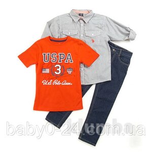 Комплект на хлопця U. S. Polo Assn 4-6 років