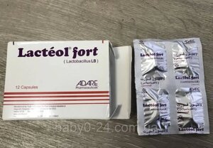 Лактобактерії Lacteol Fort Adare Pharmaceuticals, 12 cap