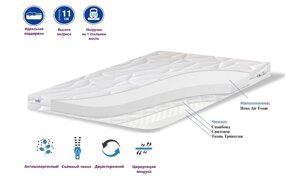 Матрац «Smile»Ортопедичний матрац на основі еластичної піни Airfoam ТМ «Family Sleep» 140х190