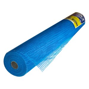 Скловолоконна сітка 145 г/м2 синя 1 м х 50 м WORKS