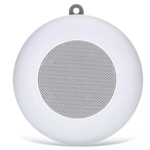 Бездротова Bluetooth-колонка VHG X1 Барвиста LED лампа із сенсорним керуванням та мікрофоном, White