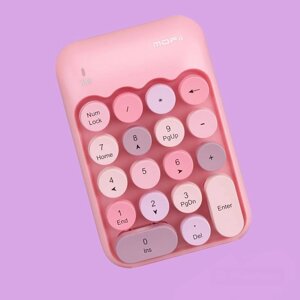 Бездротова цифрова клавіатура VHG MOFII X910 Pink, Wireless Numeric keypad