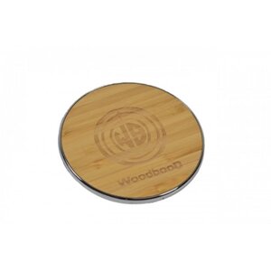 Бездротова зарядка WoodbooD Wireless Charge Smart Silver