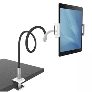 Гнучкий тримач для телефону, планшета із прищіпкою VHG Datura II 100 см Flexible Mobile Tablet Holder Grey