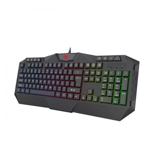 Ігрова мембранна клавіатура VHG HAVIT KB510L з RGB підсвічуванням, Black
