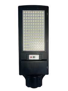 LED світильник сонячний автономий VHG R10 1000W 700Lm 5000K з сенсором та ДК пультом, Black