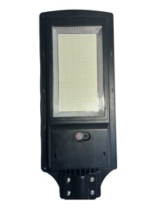 LED світильник сонячний автономий VHG R20 3000W 700Lm 5000K з сенсором та ДК пультом, Black