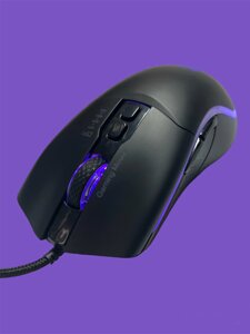 Мишка VHG QS-301 RGB gaming, balck