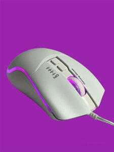 Мишка VHG QS-301 RGB gaming, white