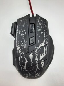 Миша з RGB-підсвічуванням VHG J60 125 Hz 6400 DPI Gaming Mouse Black