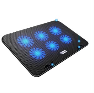 Підставка для ноутбука з охолодженням VHG A9 з підсвічуванням Laptop Cooling Pad, Black