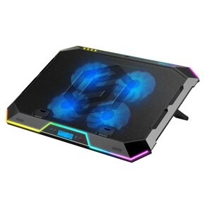Підставка для ноутбука із охолодженням VHG K11 Laptop Cooling Pad, RGB, Black