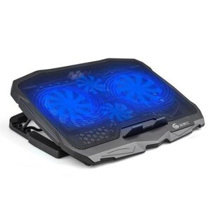 Підставка для ноутбука з охолодженням VHG S18B 4 вентилятора Laptop Cooling Pad Blue