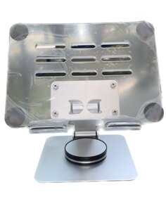 Підставка для планшета VHG K71 поворотна 360°C Rotating Tablet Holder Stand, Transparent-Silver