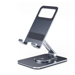 Підставка для телефону, планшета VHG L05 Mini поворотна 360°C Phone Tablet Stand Silver