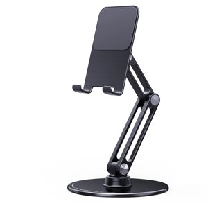 Підставка для телефону, планшета VHG L08 поворотна 360°C Phone Tablet Stand Black