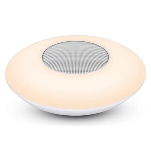 Сенсорний акумуляторний світильник з Bluetooth колонкою, VHG X6 Touch Lamp, Portable Speaker White