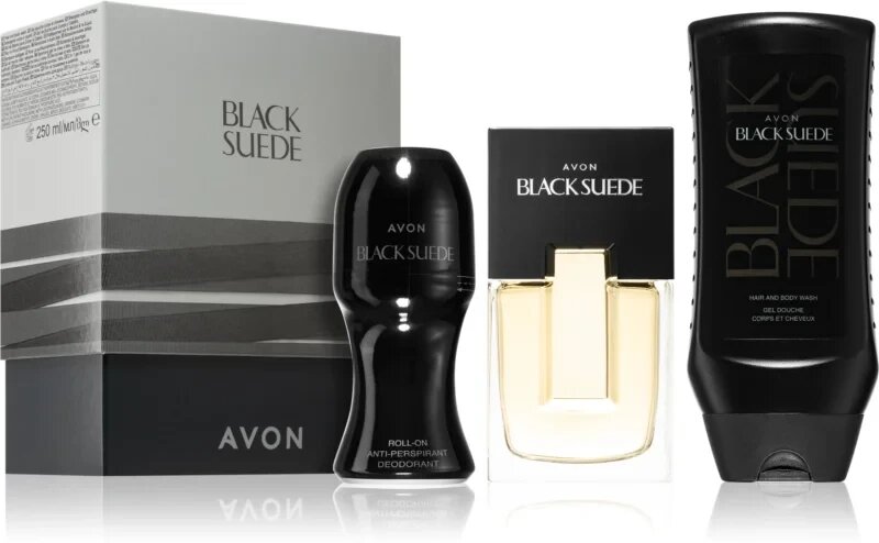 Avon Black Suede подарунковий набір для чоловіків від компанії Інжир - фото 1