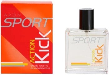 Avon. Туалетна вода для чоловіків Avon Sport Action Kick, 50 мл. Спорт Актіон Кік Ейвон від компанії Інжир - фото 1