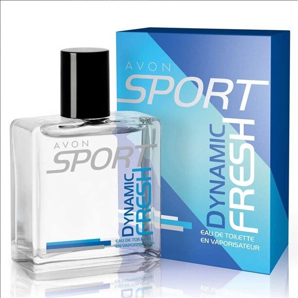 Avon Туалетна вода для чоловіків Avon Sport Dynamic Fresh 50 мл. Спорт Динамік Фреш Ейвон від компанії Інжир - фото 1