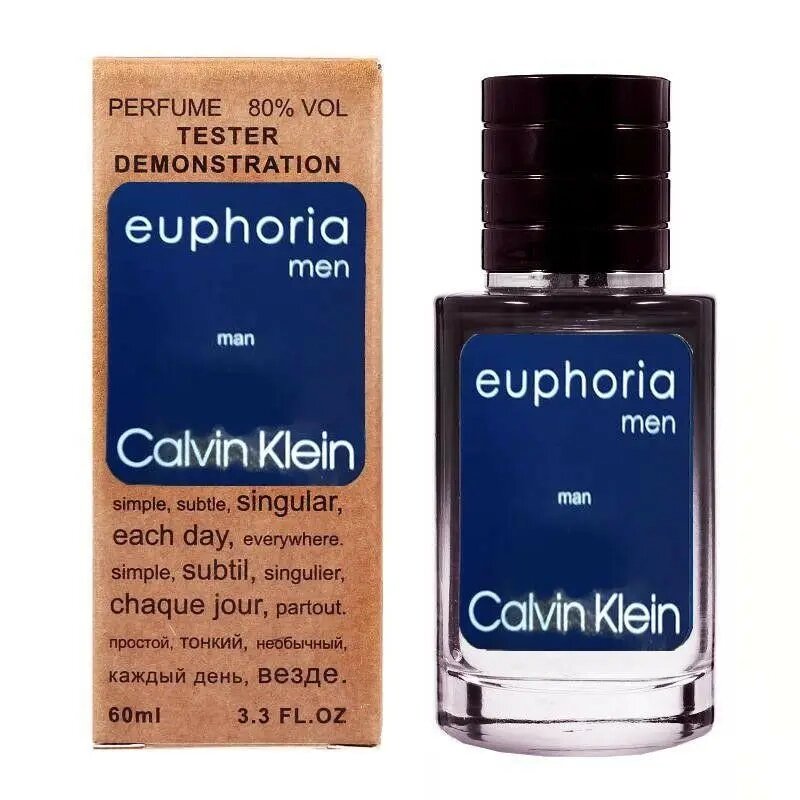 Calvin Klein Euphoria TESTER LUX чоловічий 60 мл від компанії Інжир - фото 1